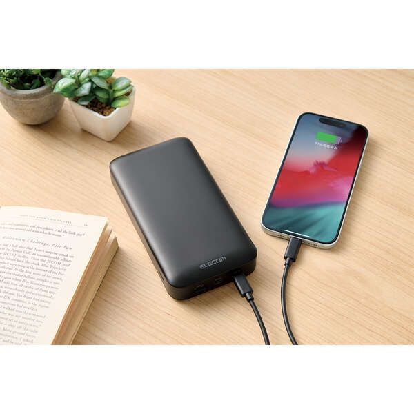 ELECOM 20000mAh モバイルバッテリー 75W エレコム モバイルバッテリー 20000mAh 合計75W / 65W(単ポート