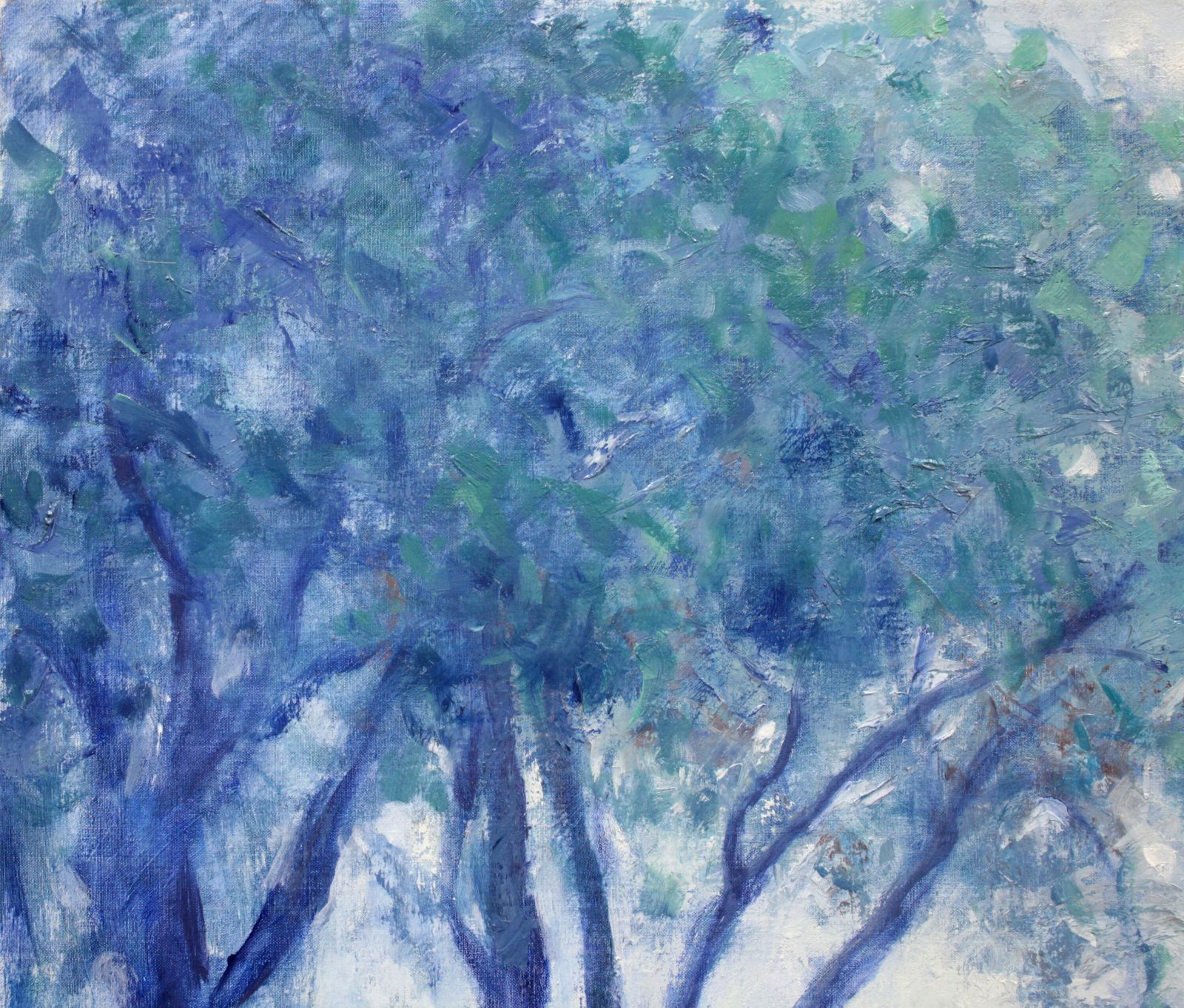 伊藤仁 油絵・油彩画『楡の林』【真作保証】 絵画 伊藤仁 油絵・油彩画『楡の林』【真作保証】 絵画 - メルカリ