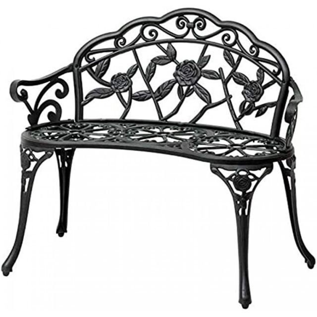 タカショー Takasho 庭家具 ローズガーデンベンチ 青銅色 TGF-13-01GSN ベンチ 花台 お庭 テラス