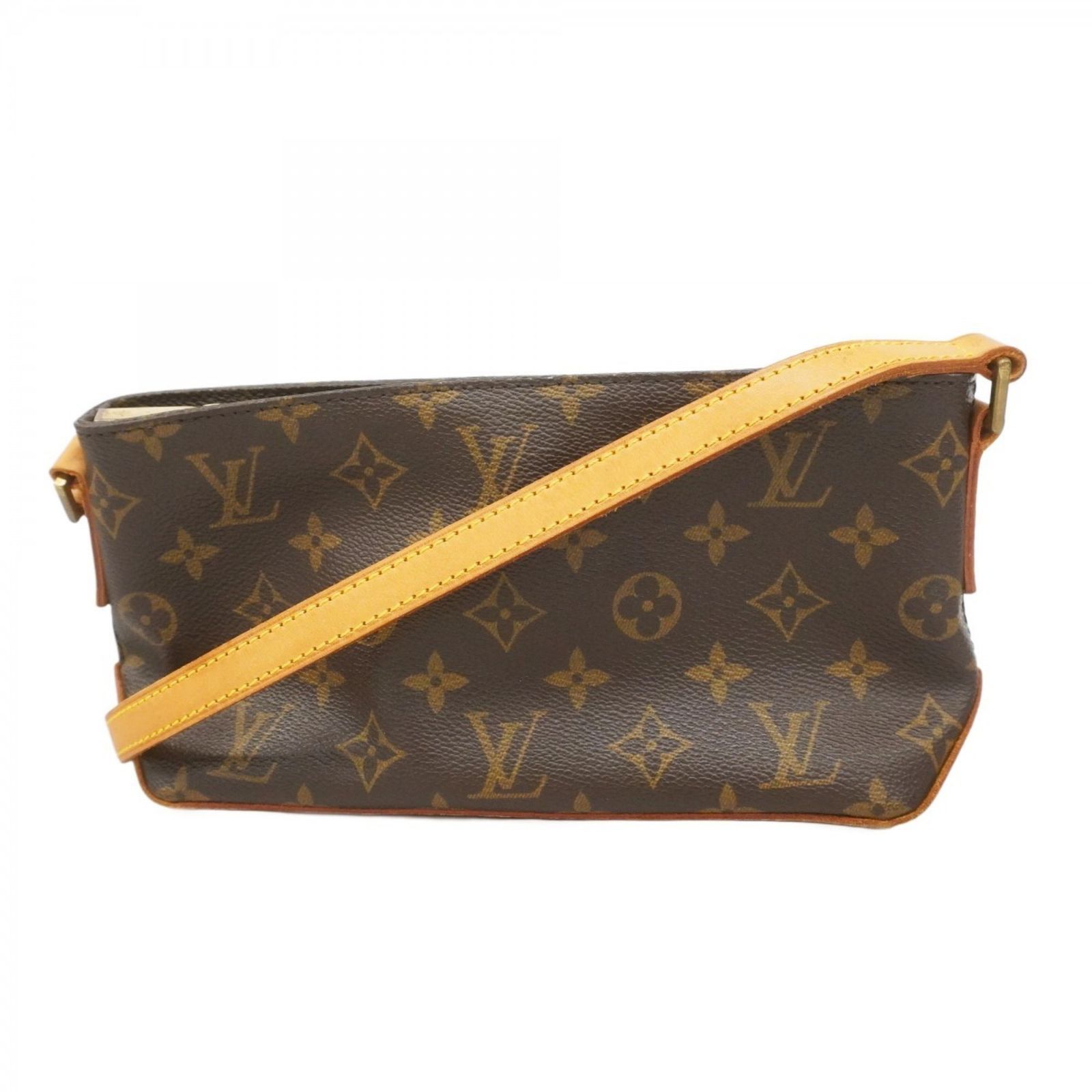 ルイ ヴィトン Louis Vuitton ルイ ヴィトン ショルダーバッグ モノグラム トロター M51240 ブラウンレディース