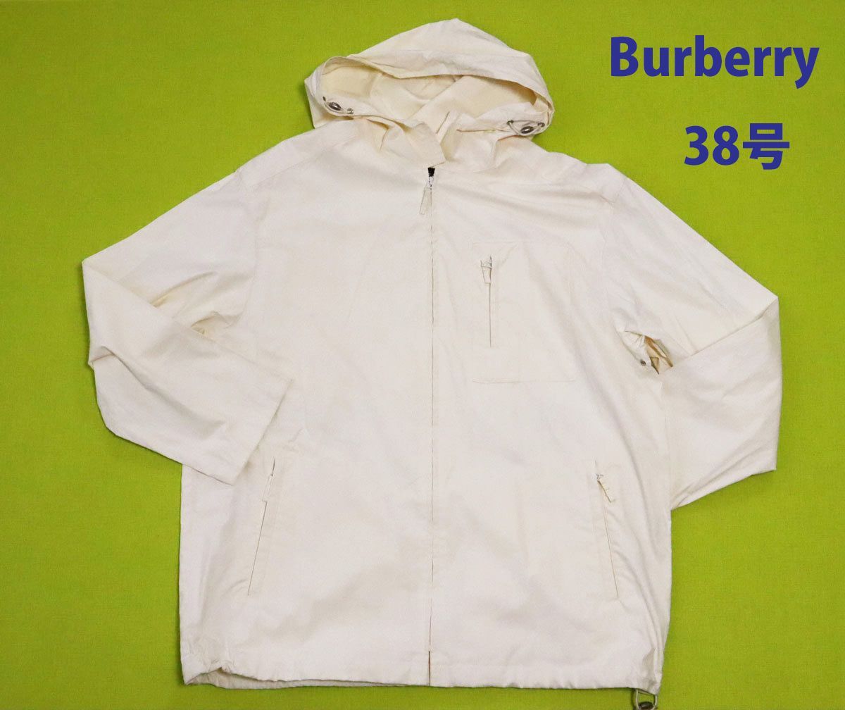 742 バーバリー 三陽商会 Burberry わけあり 綿コート スプリングコート 白 春 9号 レディースファッション 値札付き