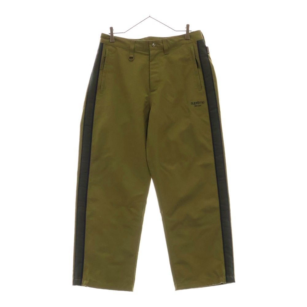 SUPREME シュプリーム 25SS GORE-TEX Stripe Pants ゴアテックス ストライプパンツ グリーン