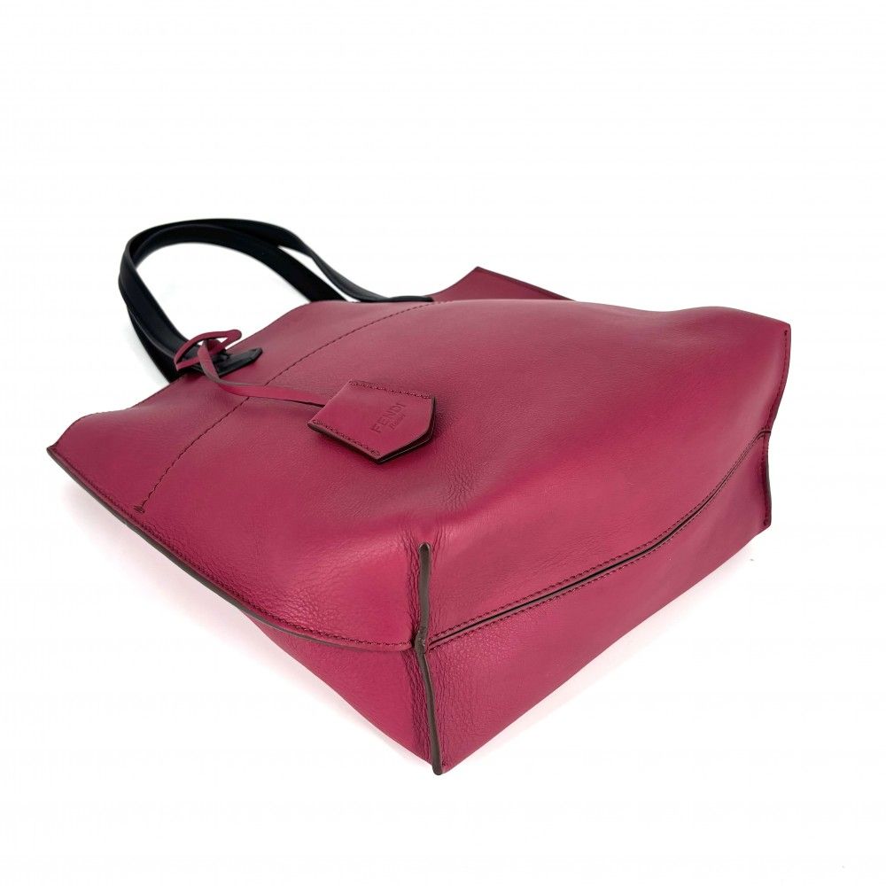FENDI 25SS オレンジぺカンストライプ リバーシブルトートバッグ FFジャカード トートバッグ ファブリック マルチカラー | Fendi