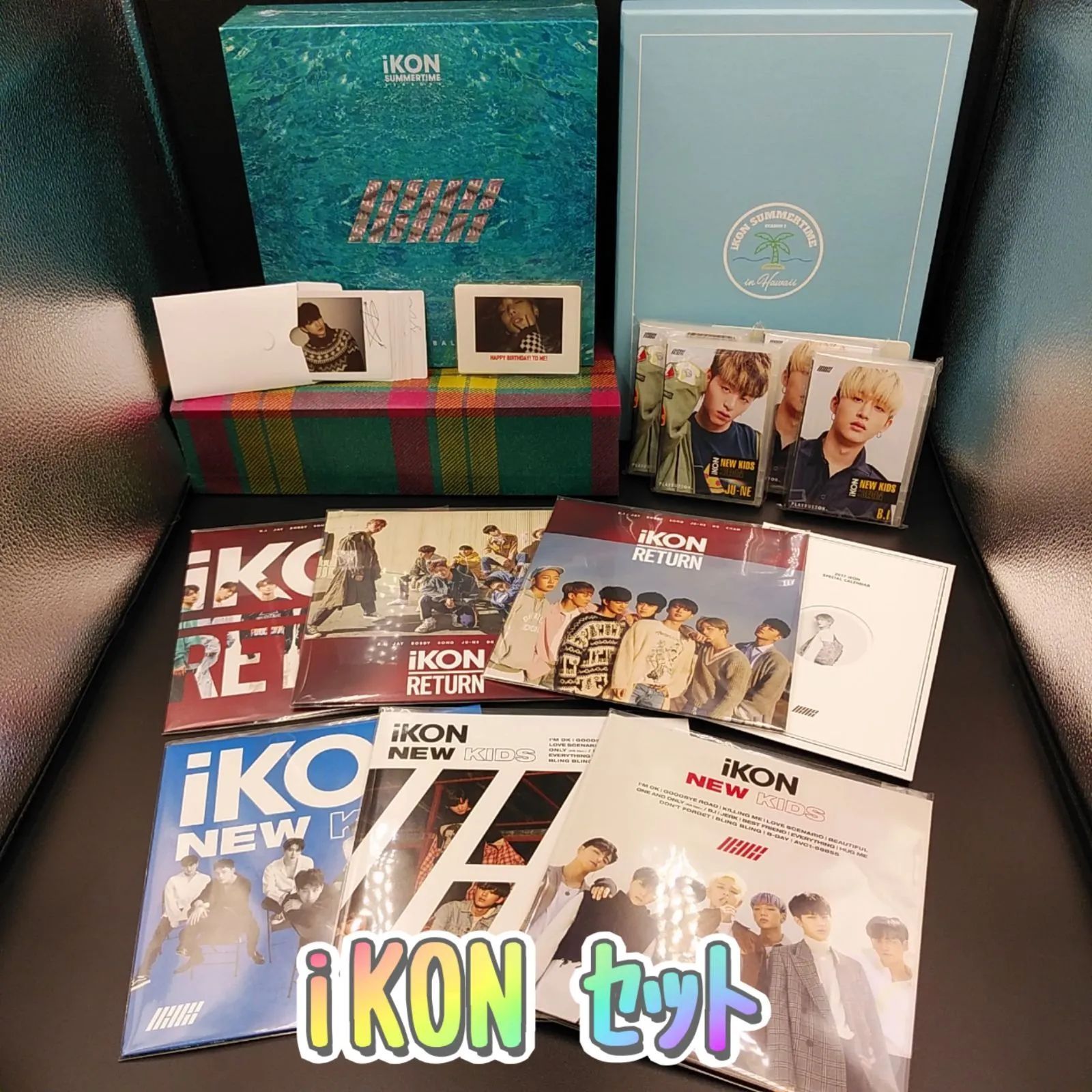 iKON】「SUMMERTIME SEASON2 in BALI 初回限定版」「 Return 通常盤」「NEWKIDS：BEGIN  PLAYBUTTON JU-NE