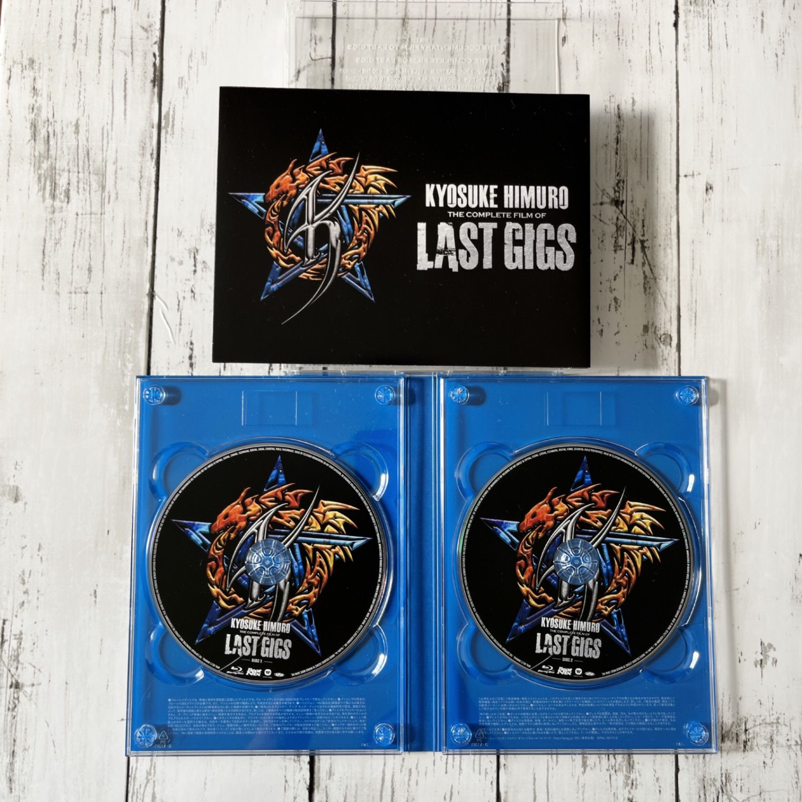 氷室京介 THE COMPLETE FILM OF LAST GIGS BluRay 2枚組 - メルカリ