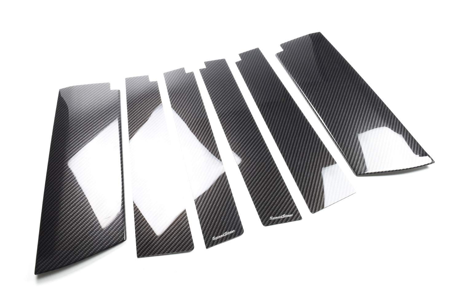 SecondStage トヨタ タンク ルーミー ピラーガーニッシュ バイザー装着車 デジタルカーボン調 T362DCB