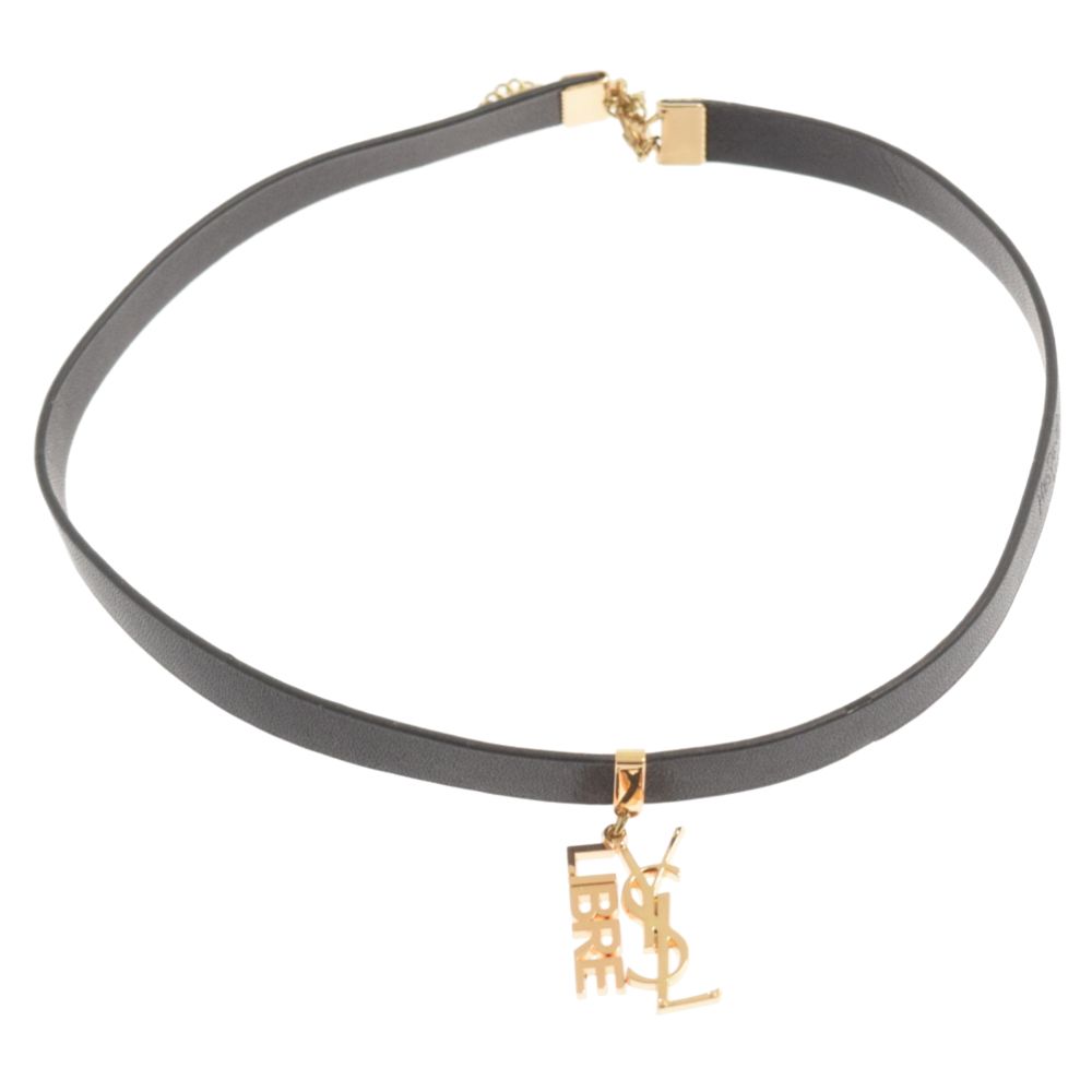 YVES SAINT LAURENT (イヴサンローラン) LIBRE YSLロゴ レザー