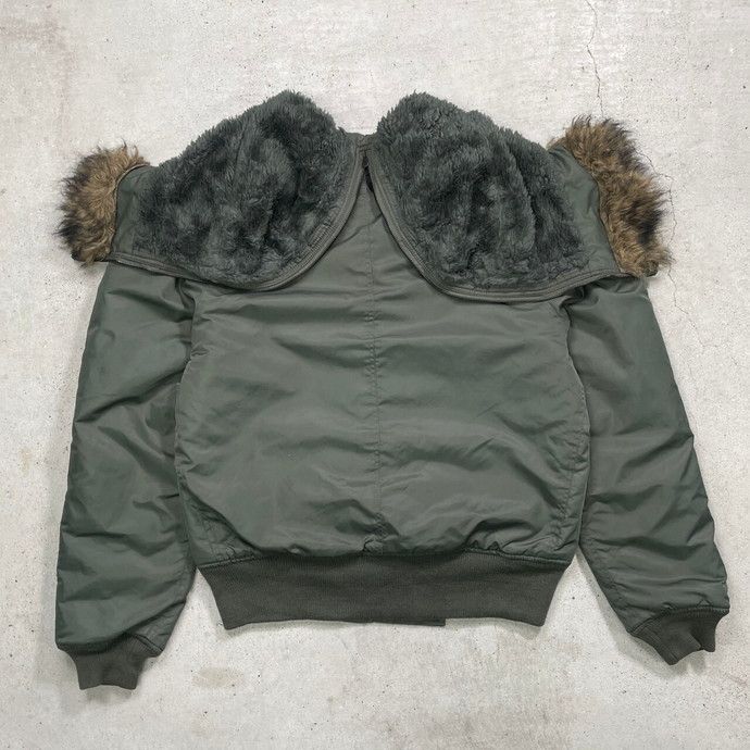【USA製】 90s ヴィンテージ mil-tec N-2B フライトジャケット 90年代 USA製 MIL-TEC N-2B フライトジャケット 民間品 メンズL相当