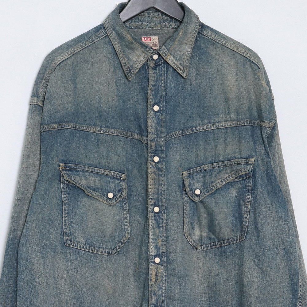 saint michael vintage denim shirt