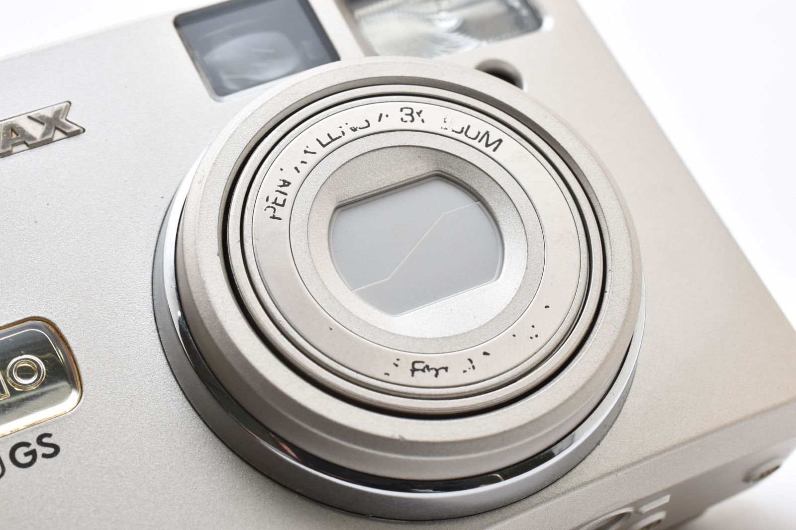 動作確認済み】PENTAX OPTIO 330GS デジタルカメラ 単三電池