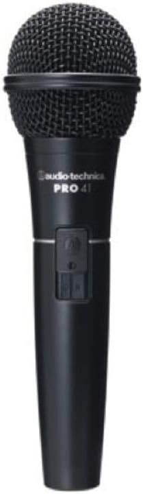オーディオテクニカ PRO41 ダイナミックマイク XLR 単一指向性マイク ON OFFスイッチ搭載 ボーカル スピーチ マイクポーチ付属 ブラック