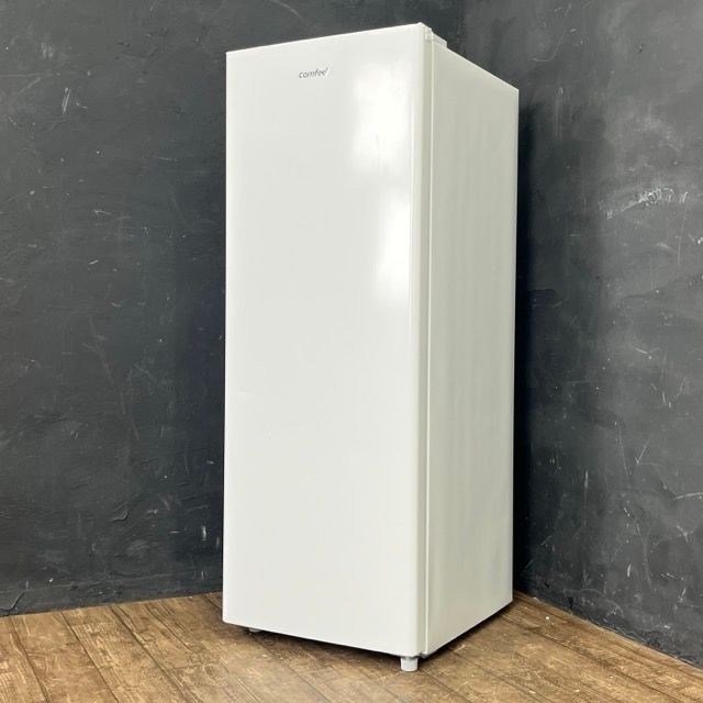 送料無料 ノンフロン冷凍庫 動作保証 comfee RCU140WH1JP 製 ホワイト スリムタイプ 1ドア 右開き C 094080|23182