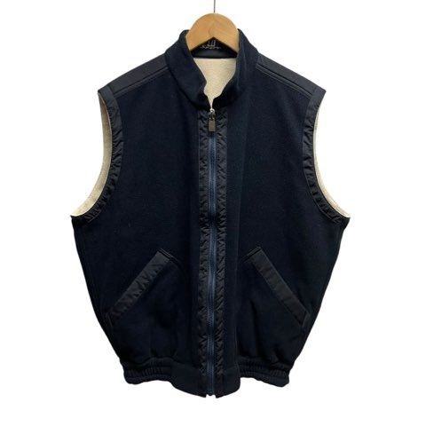 Dunhill - dunhillsports ダンヒルスポーツ ベスト ダンヒル dunhill SPORT リバーシブル フリースベスト トップス