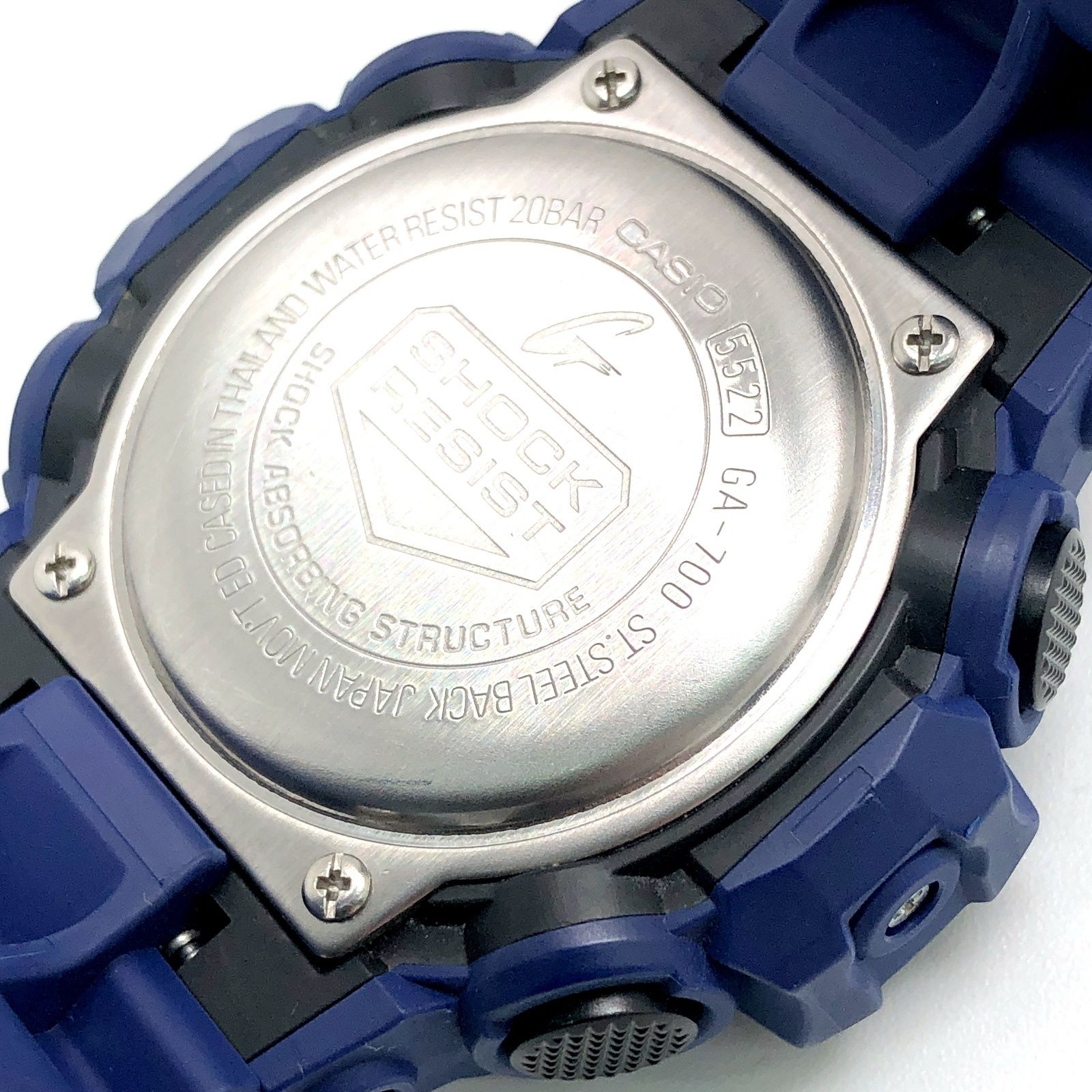 G-SHOCK ジーショック GA-700-2A Navy ビッグケース LEDライト 