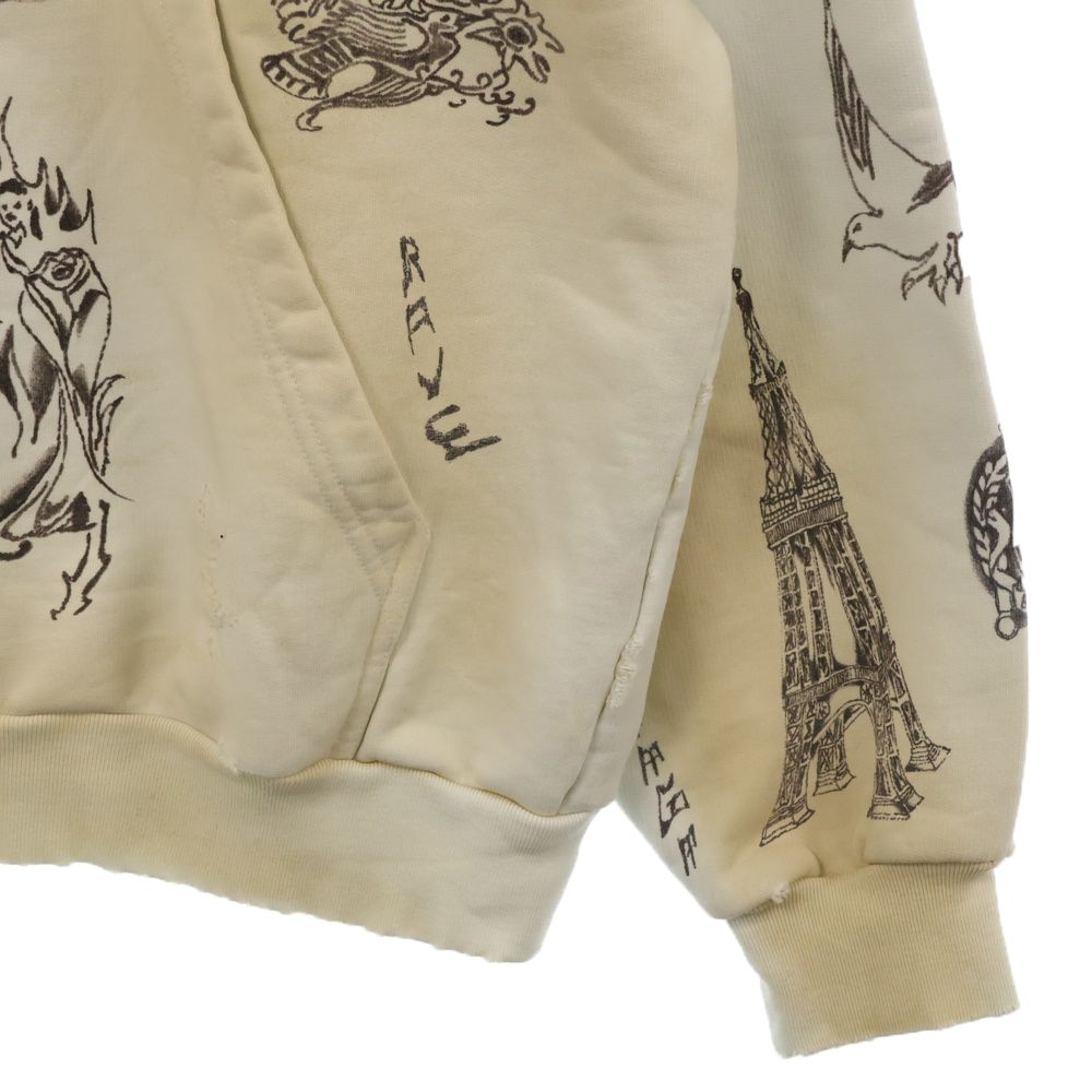 BALENCIAGA (バレンシアガ) 24SS Graffiti Zip Up Hoodie BALENCIAGA (バレンシアガ) 24SS Graffiti Zip Up Hoodie