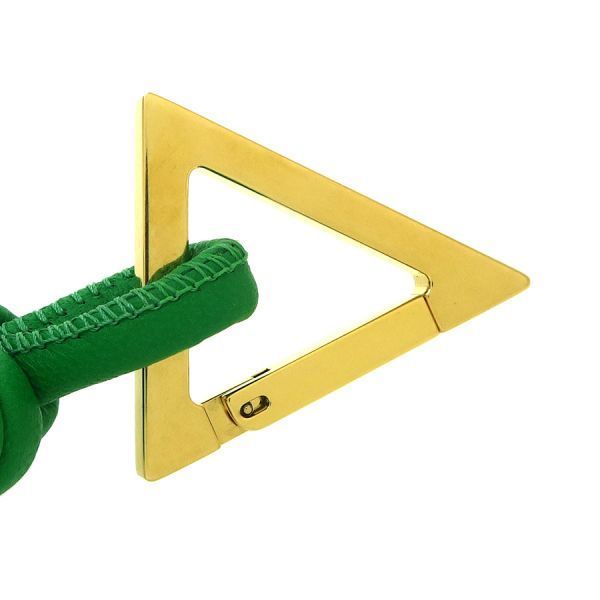 ボッテガヴェネタ トライアングル キーリング 619100【Aランク】【中古  