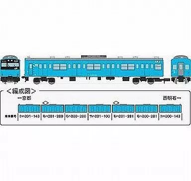 中古】鉄道模型 JR201系東海道・山陽緩行線 7両セット 「鉄道