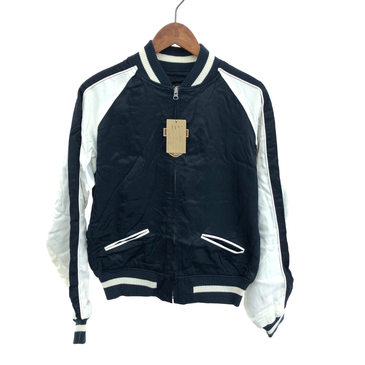 未使用品 HARLEY DAVIDSON ハーレーダビッドソン スカジャン ジャケット サイズ:M  ホワイト/ネイビー  メンズ 　241011010642