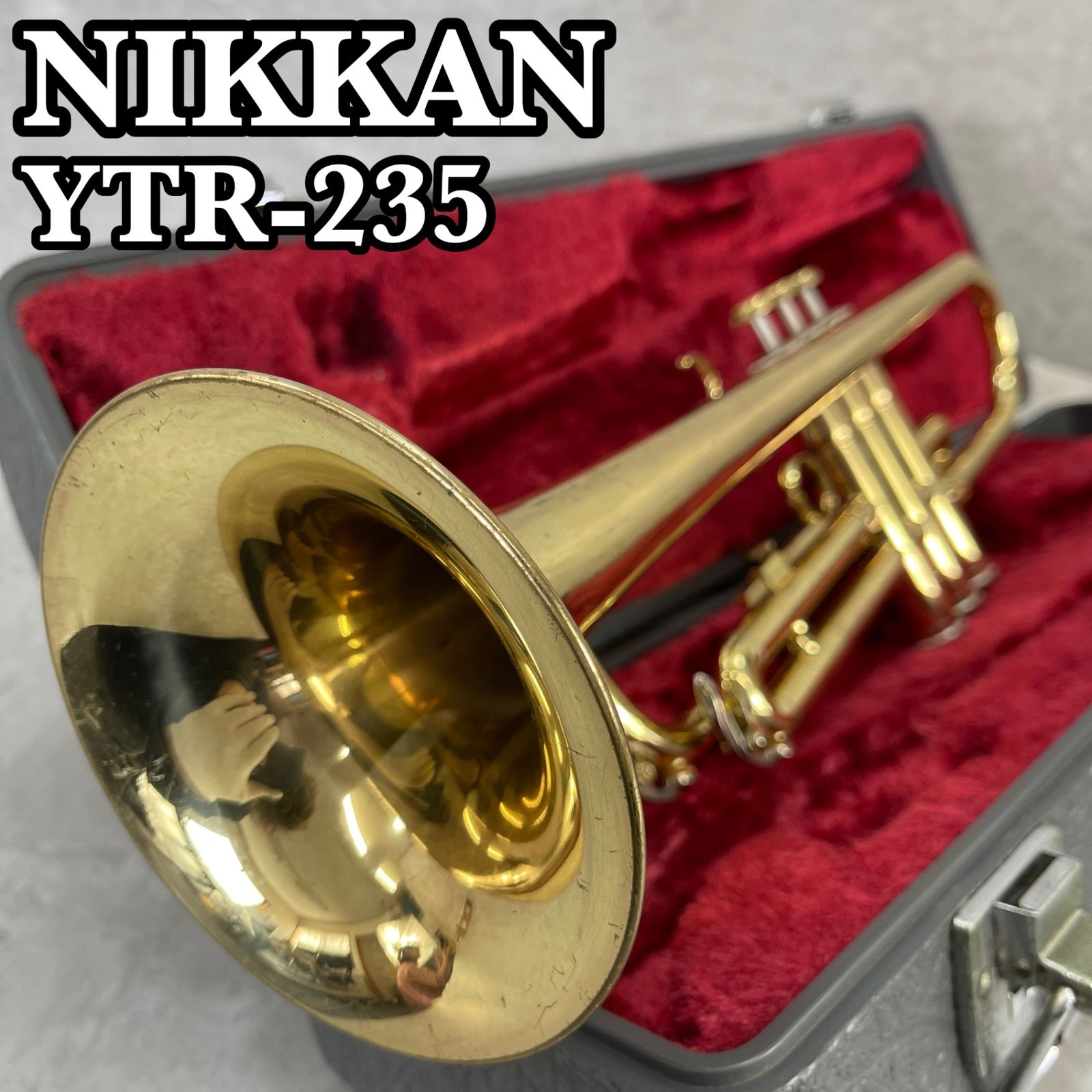 YAMAHA ヤマハ トランペット trumpet 管楽器 YTR-235 ゴールドラッカー 