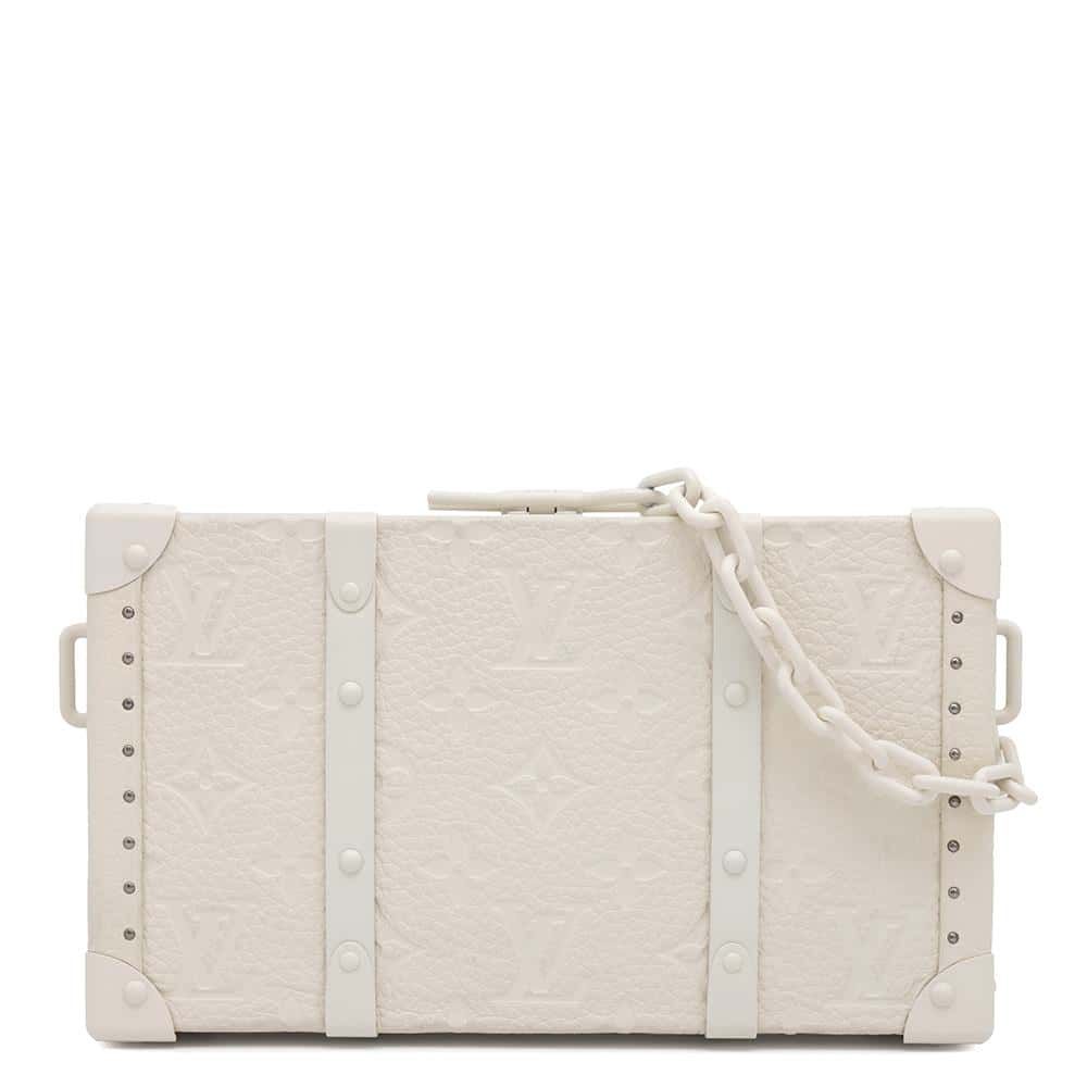 ルイヴィトン クラッチバッグ モノグラム トリヨン ウォレットトランク M20153 LOUIS VUITTON 白