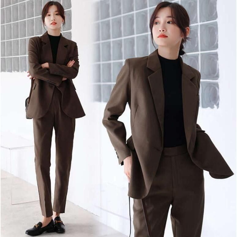 セットアップ レディース スーツ レディース 大きいサイズ フォーマル 入学式 入園式 卒業式 卒園式 洗える パンツスーツ ビジネススーツ セレモニースーツ677