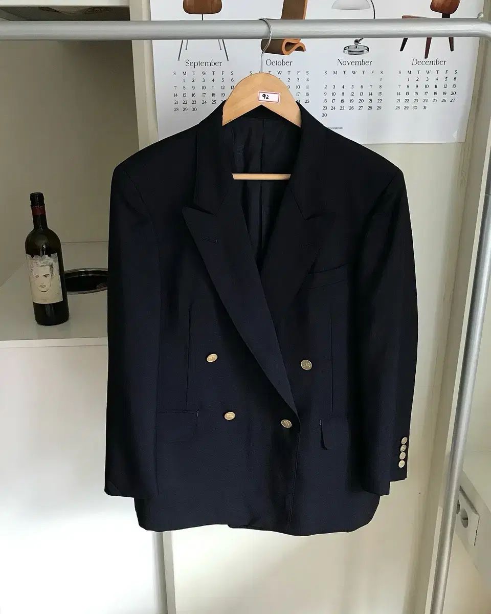 BURBERRY バーバリー ゴールド ダブル ブレザー ジャケット
