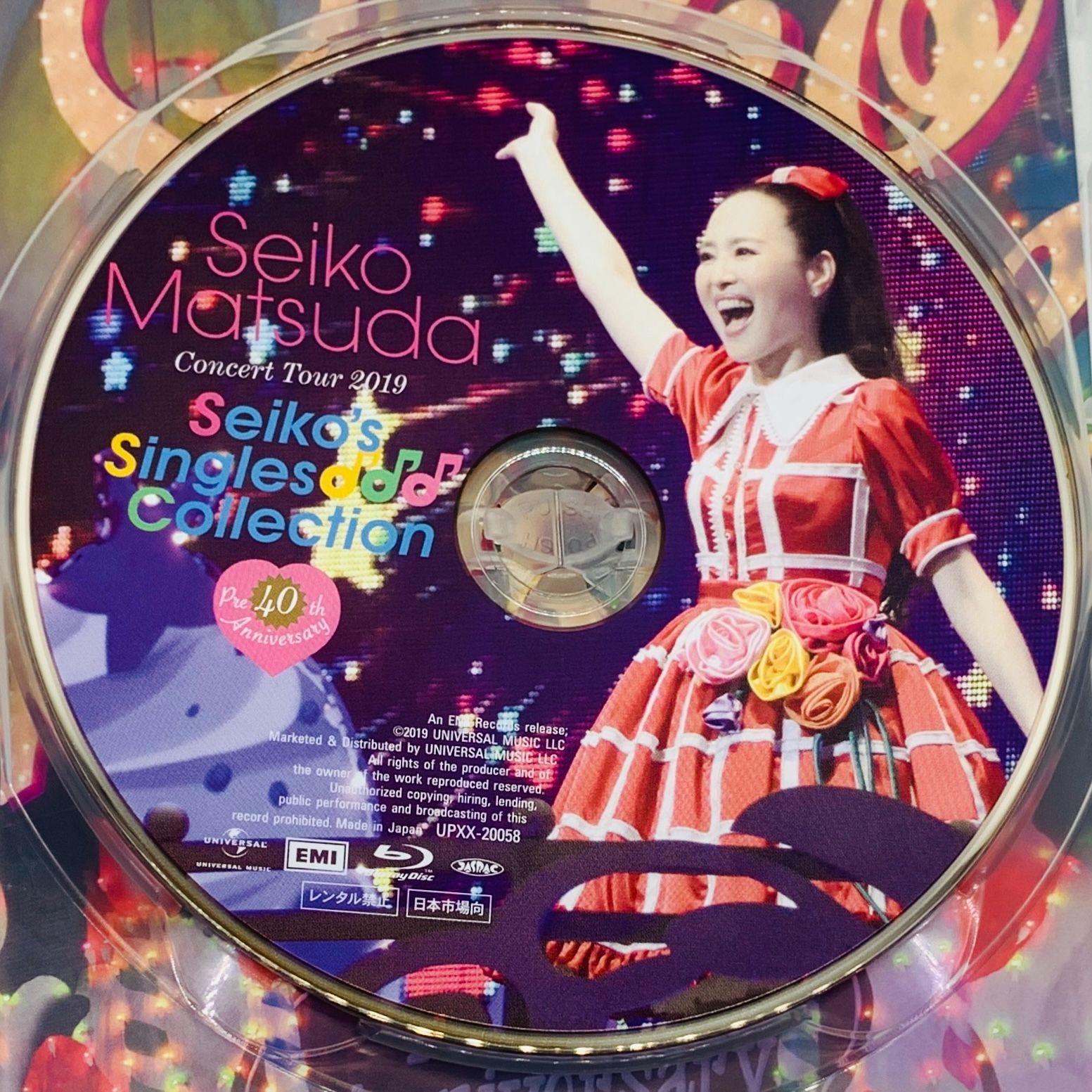 中古】【Blu-ray】【初回限定版】Pre 40th Anniversary Seiko Matsuda Concert Tour 2019 “Seiko's  Singles Collection” - メルカリ