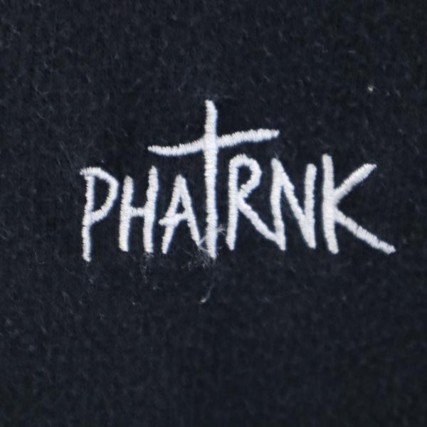 ファットランク スウェット XL 黒系 PHATRNK ロゴ刺繍 長袖