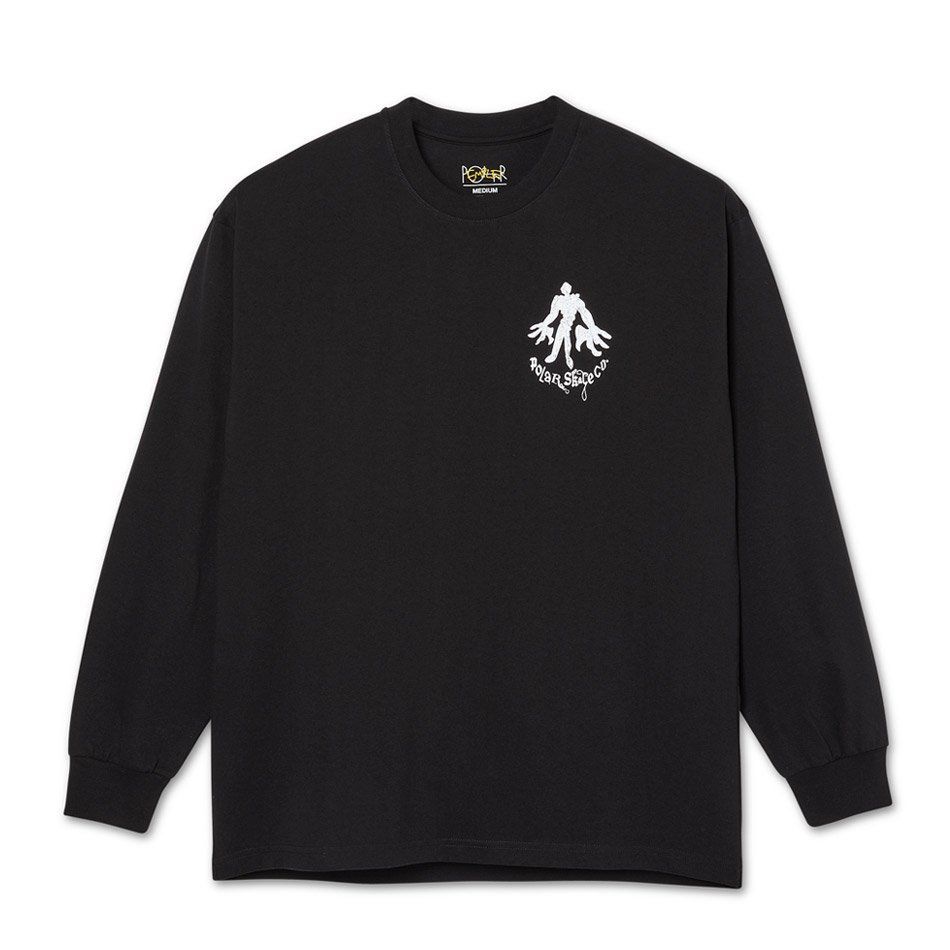 POLAR SKATE CO】 JUNGLE L/S TEE (Black) M - メルカリ