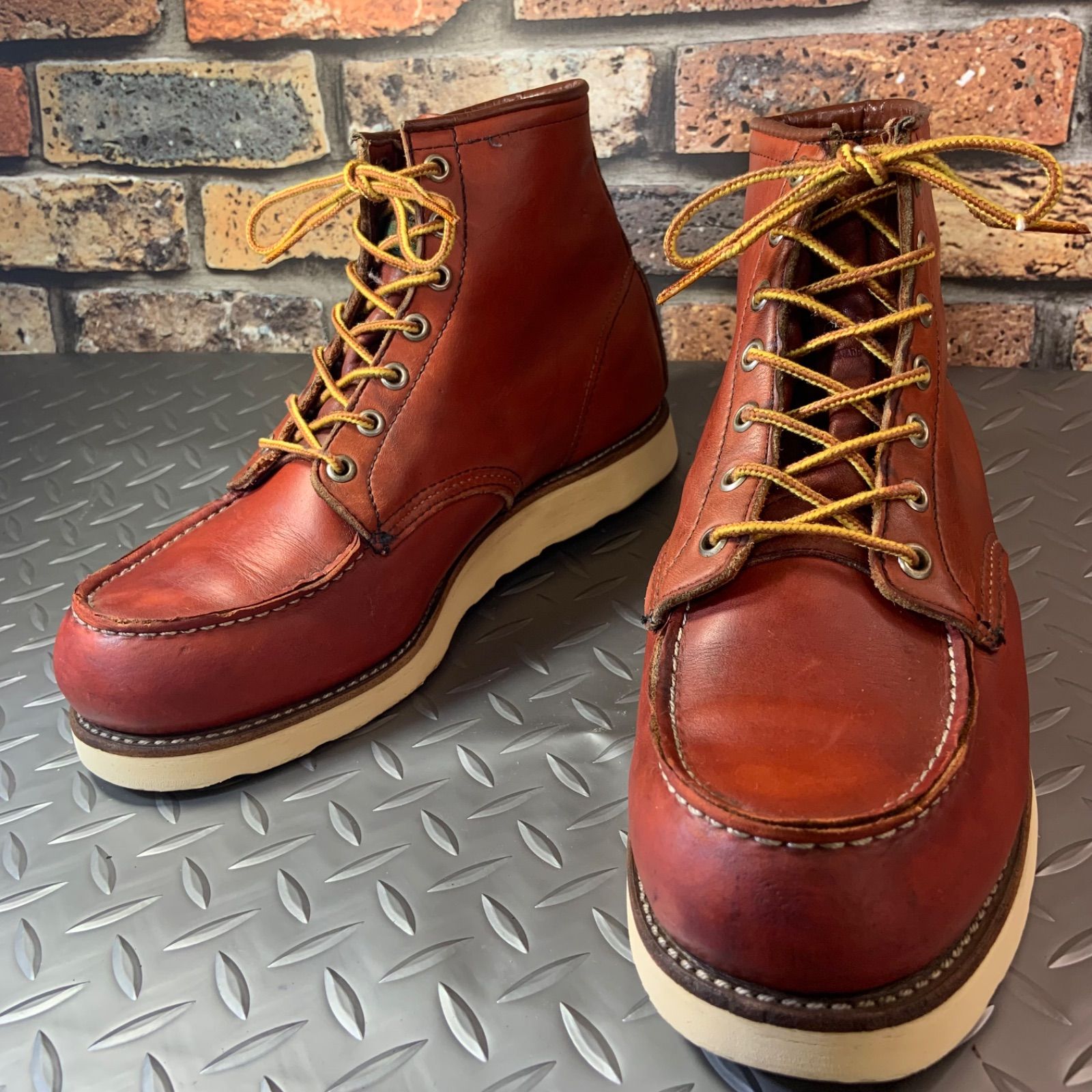 ☆REDWING 875 半円犬タグ 1994年製 US8E (24G10) VINTAGE レッドウイング アメリカ製 - メルカリ