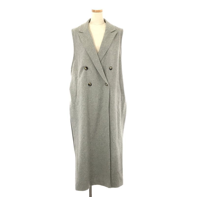 美品】 SACRA / サクラ | ライトメルトンジレ ダブルロングコート | 38 