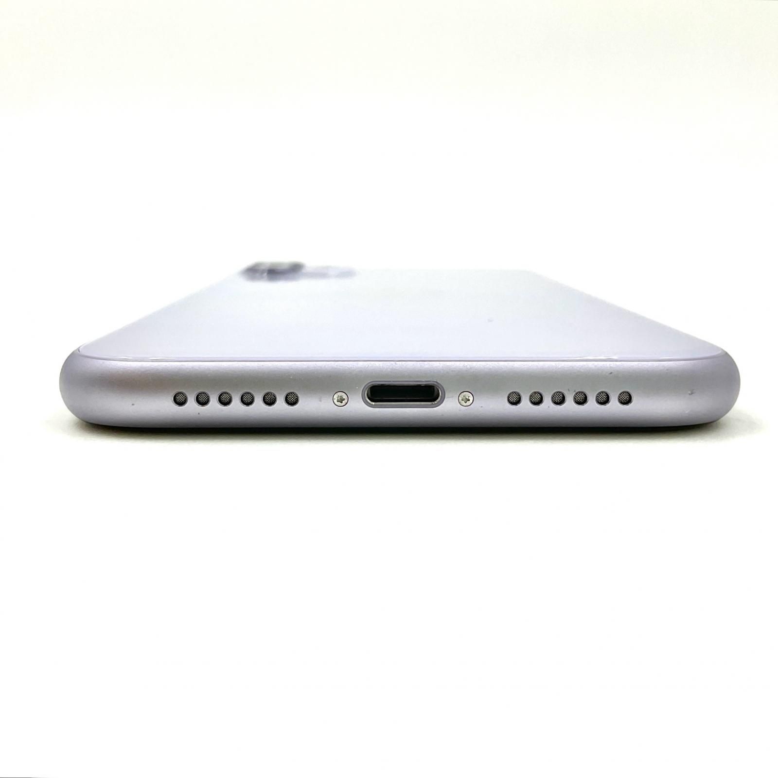 iPhone 11 64GB パープル SIMフリー 白ロム 動作確認済 86