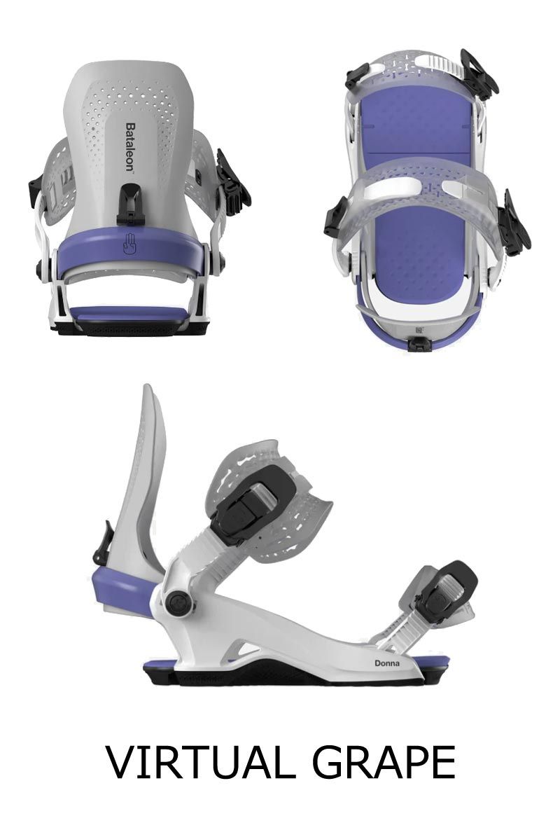 Bataleon Donna HW 24-25 レディース ビンディング 新品 Donna Asymwrap 2025 | Bataleon Snowboards™ – Bataleon US