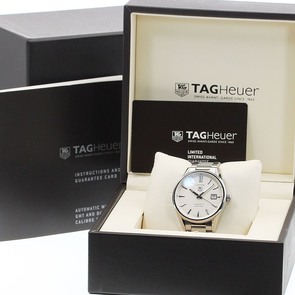 タグホイヤー TAG HEUER WAR 211 B カレラ キャリバー5 デイト 自動巻き メンズ箱 保証書付き_908544