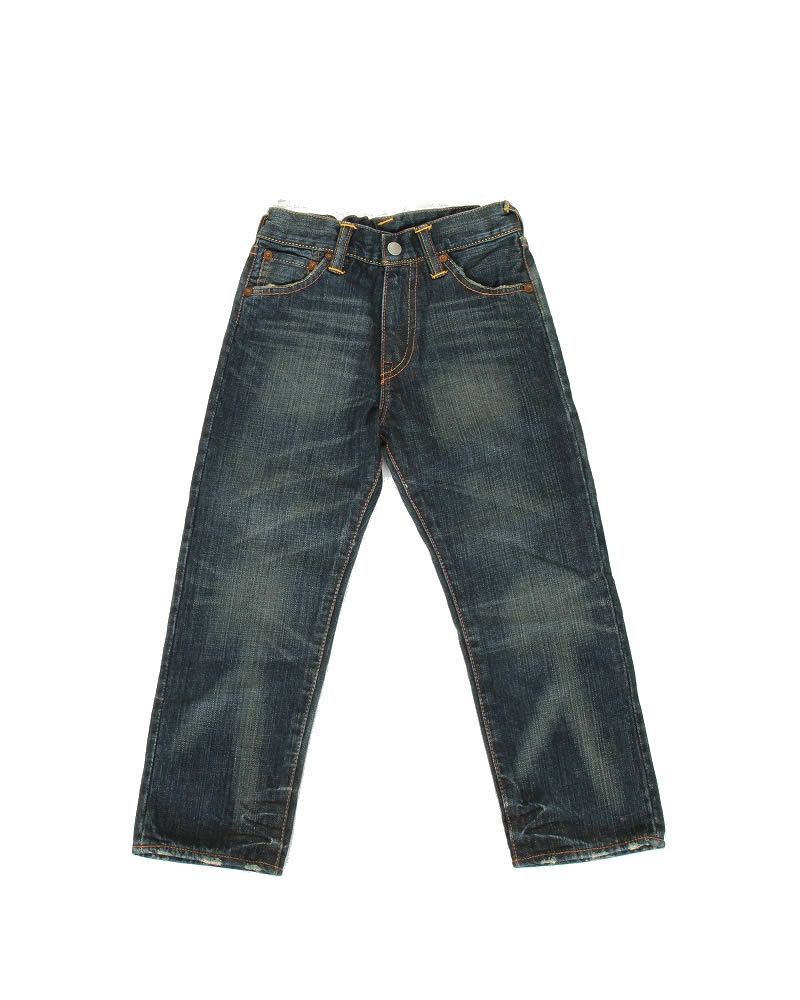EVISU JEANS EURO REGULAR 110 cm エヴィスジーンズ ペイントカモメ No 2 2000 レギュラー フィット ストレート ヴィンテージデニム ユーズド 戎Ｇパン エビスジーンズ