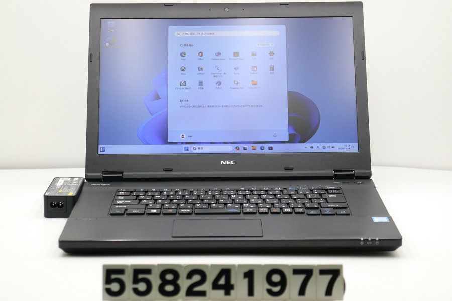 NEC PC-VKM17XZG4 Core i5 8350U 1.7GHz/8GB/256GB(SSD)/DVD/15.6W/FWXGA(1366x768)/RS232C/Win11 【558241977】