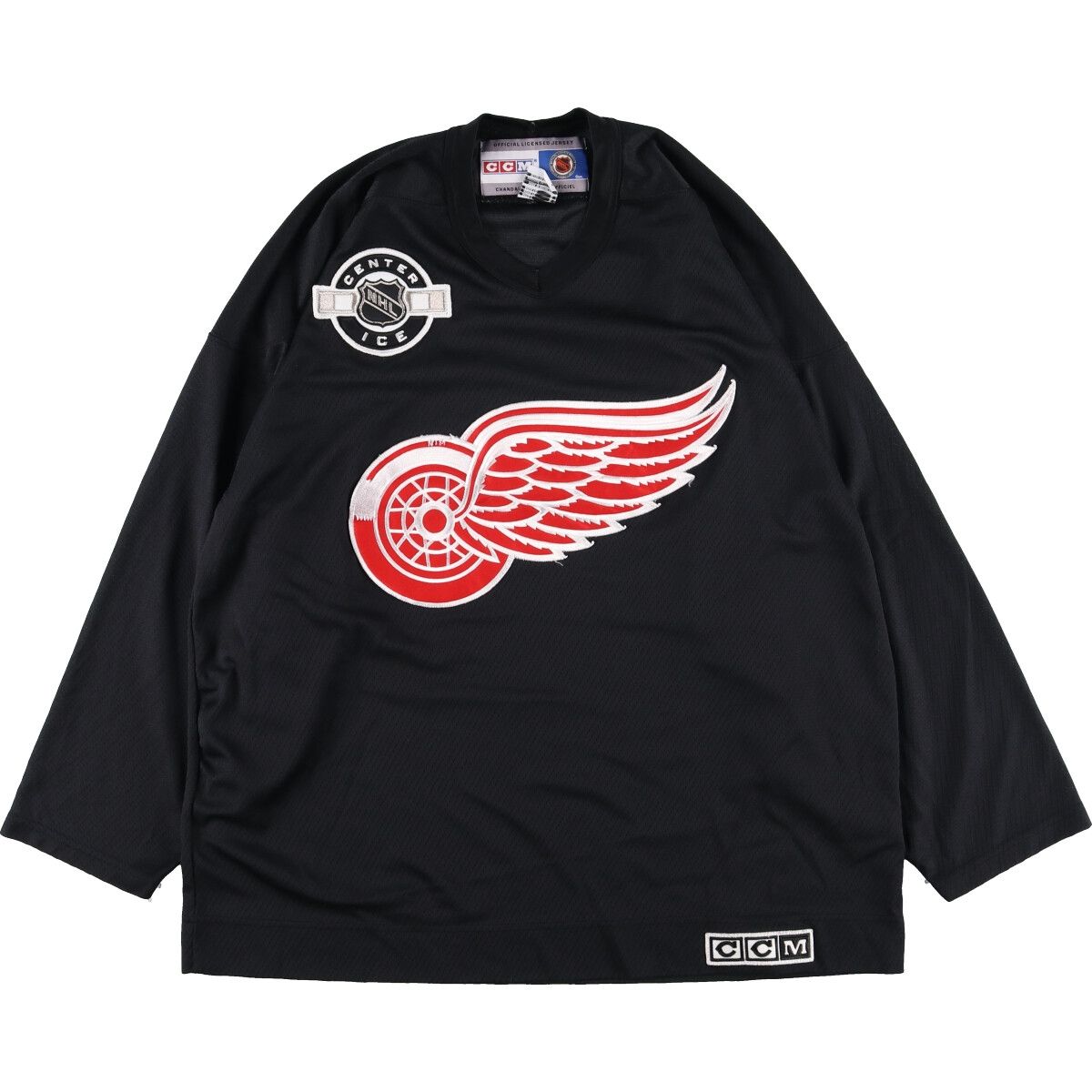 古着 CCM NHL DETROIT RED WINGS デトロイトレッドウィングス ゲーム 