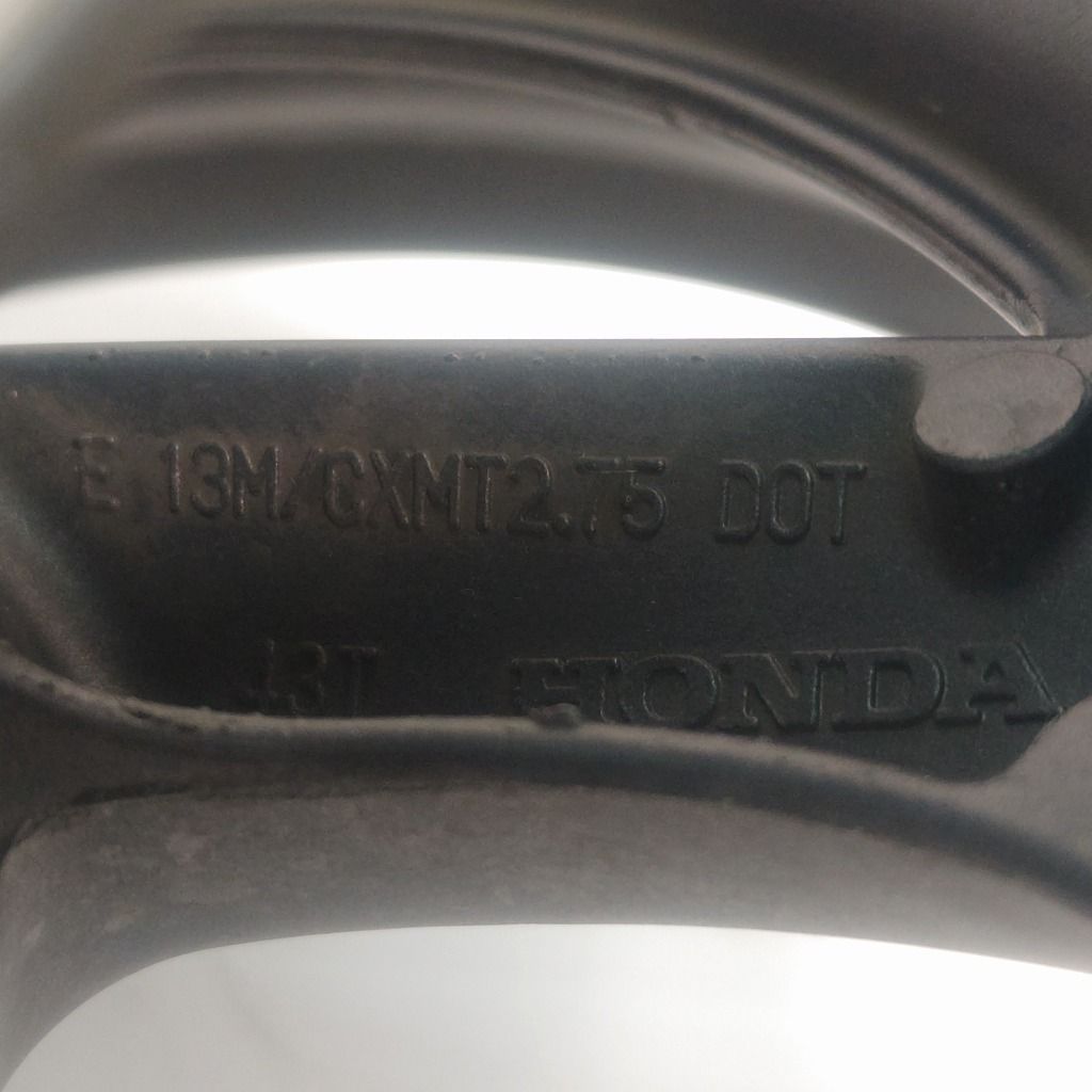 ホンダ フォルツァZ MF08 純正 ホイール 前後 13-2.75 12-3.50 ブレーキディスク付き 傷少 目視で曲がり無し BRIGHTFACE_UK