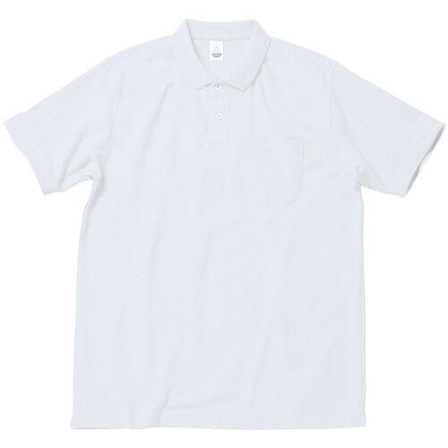 【新品・5営業日で発送】ボンマックス 2WAYカラーポロシャツ　ホワイト　L MS3116-15 L 1枚