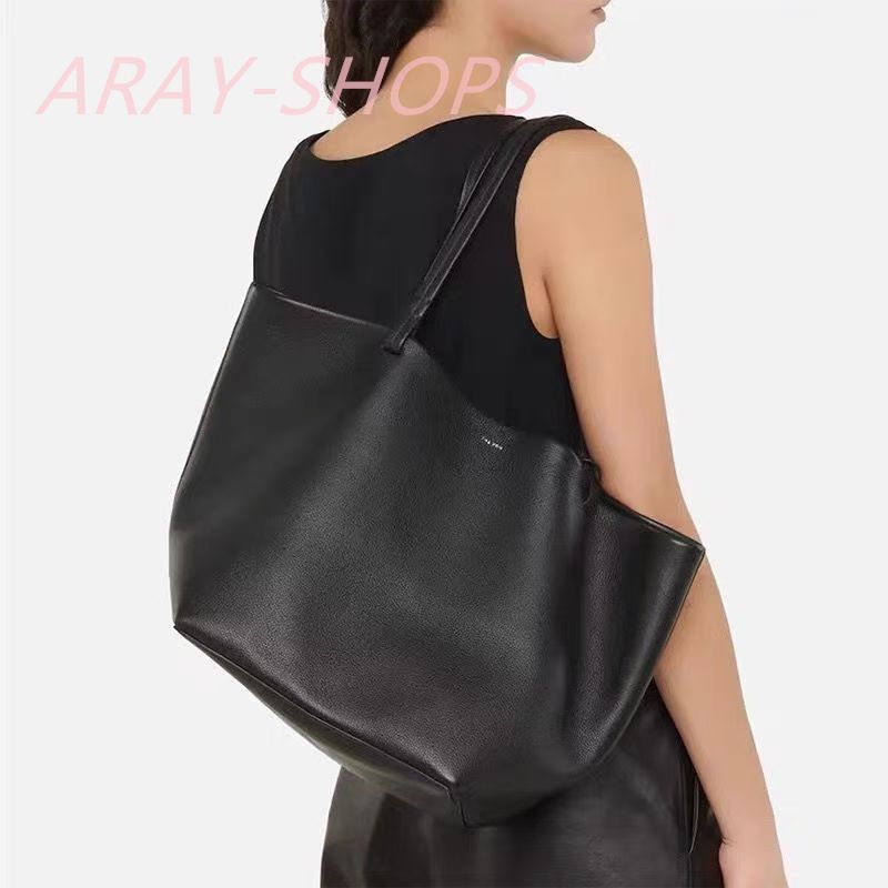 極美品 THE ROW ザロウ PARK TOTE Three バッグ 横トートバッグ  