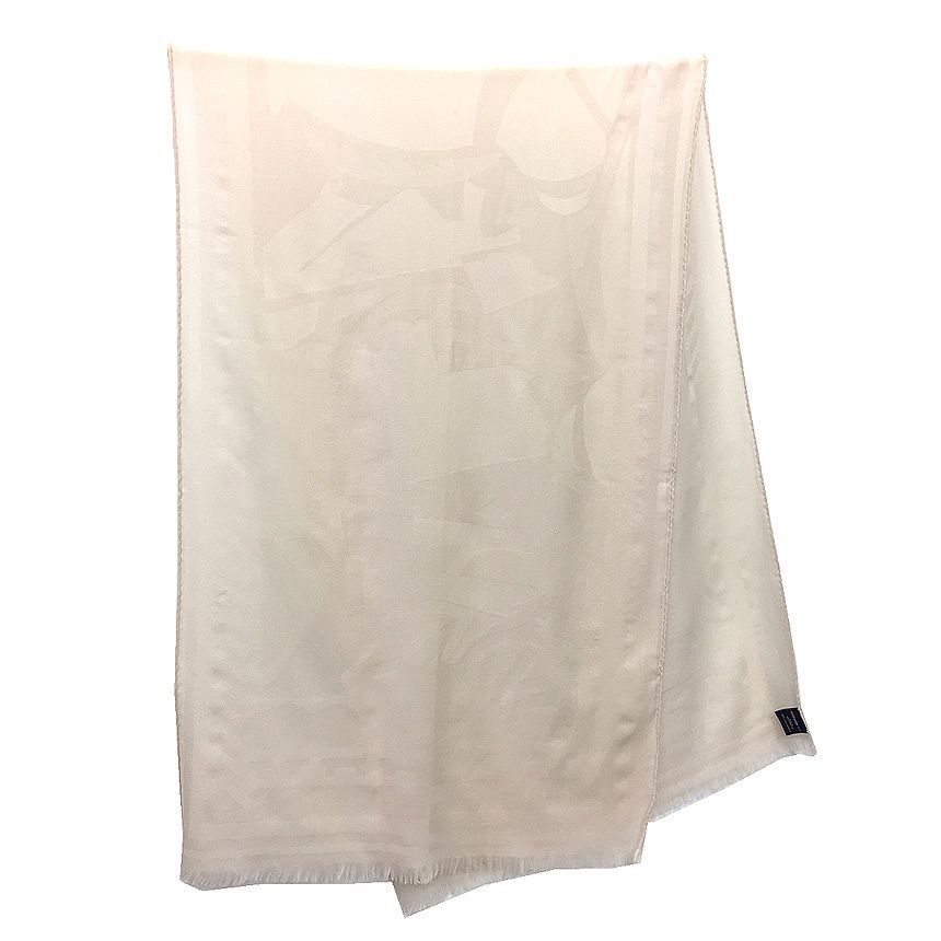 HERMES　エルメス　ストール　ショール　Caleche　ウール　aq9682 HERMESエルメスストールショールCalecheウールaq9682