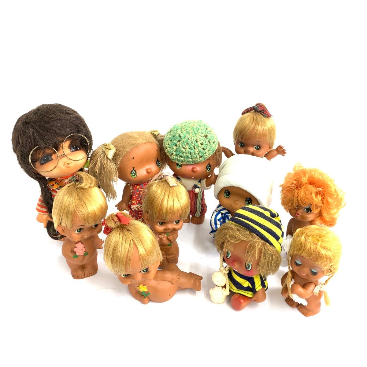 ジャンク品 ポッポちゃん系 人形 ソフビ ドール まとめセット 240002230359