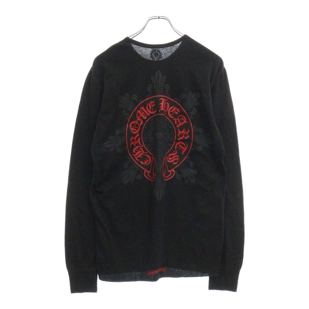 【CHROME HEARTS】 ホースシュー サーマル 長袖 カットソー CHROME HEARTS クロムハーツ（原本無） Horseshoe L/S Tee