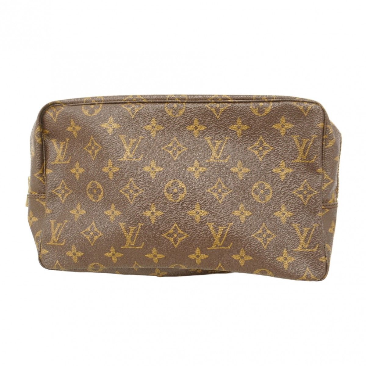 5mb2195-h ルイヴィトン ポーチ モノグラム トゥルーストワレット28 M47522 ブラウン レディース