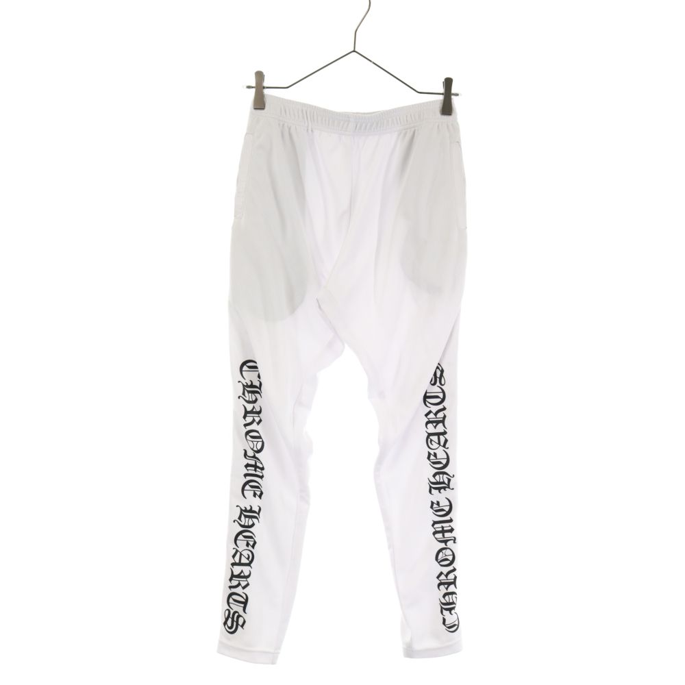 CHROME HEARTS クロムハーツ Mesh Track Pants メッシュトラックパンツ クロスボール ジャージ ホワイト