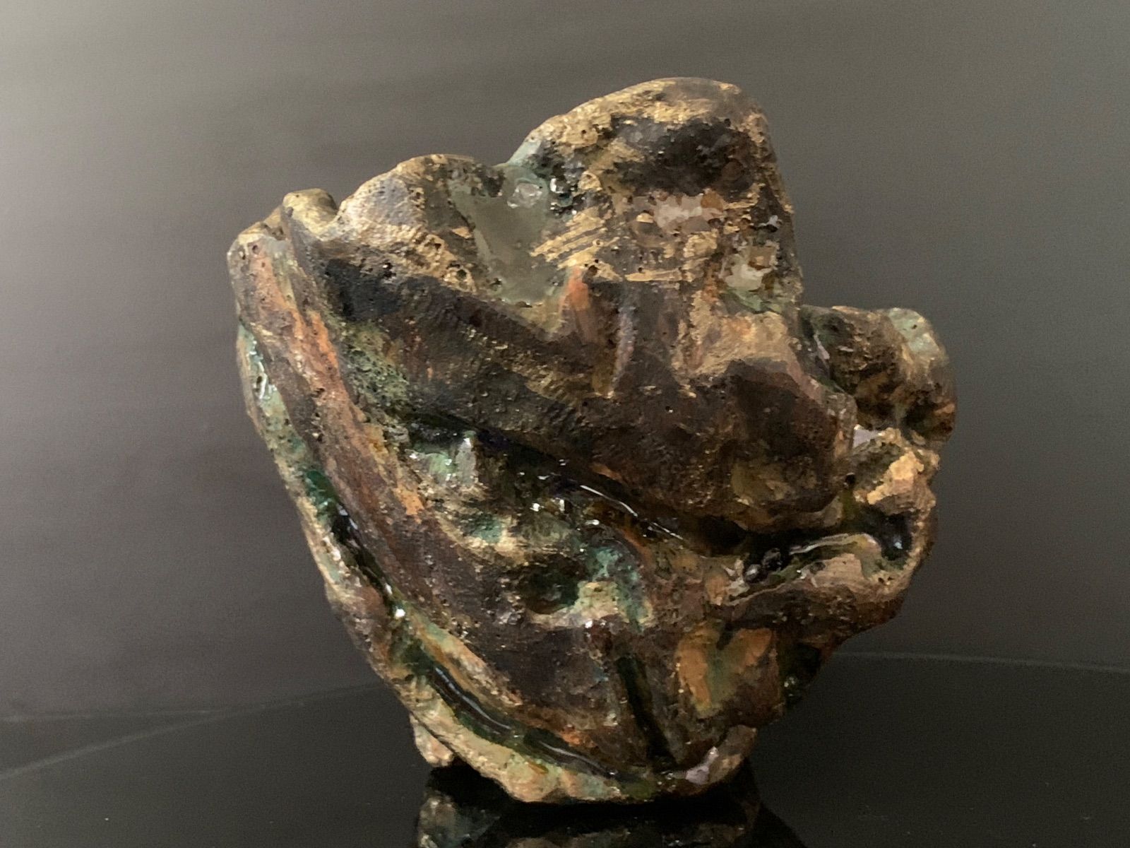 創作鉢 岩鉢 自然鉢 盆栽鉢 岩石風植え付け鉢