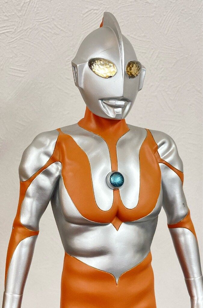 中古品　海洋堂 ウルトラマン[Cタイプ]約360mmコールドキャスト製フィギュア Amazon | ウルトラマン [Cタイプ] 約360mm コールドキャスト製