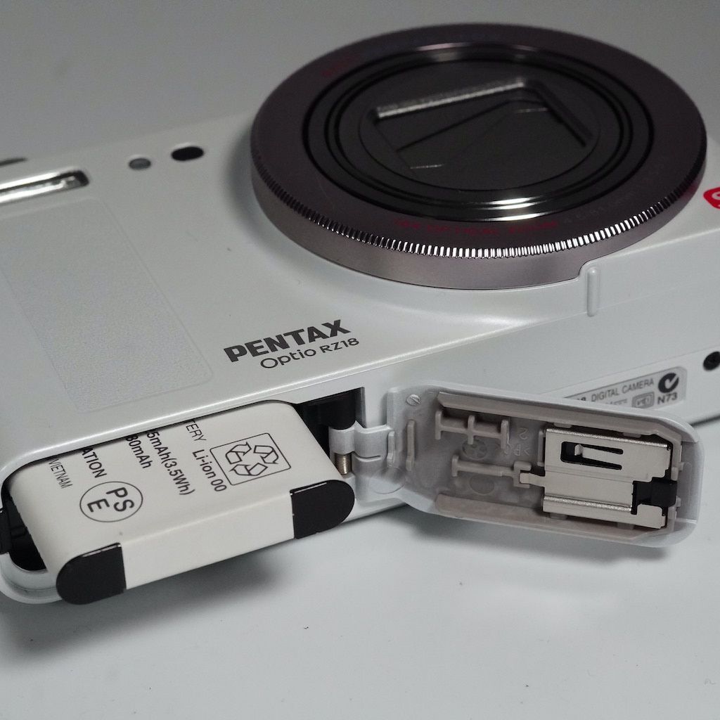 PENTAX ペンタックス Optio RZ18 ホワイト 元箱 デジタルカメラ