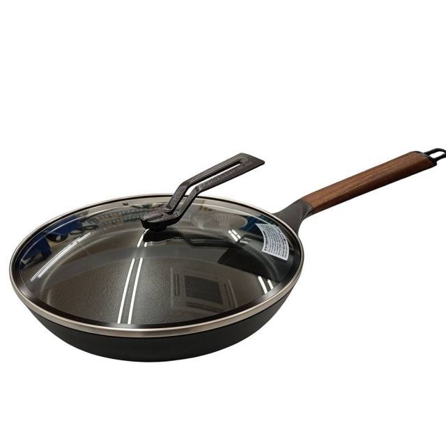 VERMICULAR フライパン 20cm 【ガラスリッドセット】 Vermicular