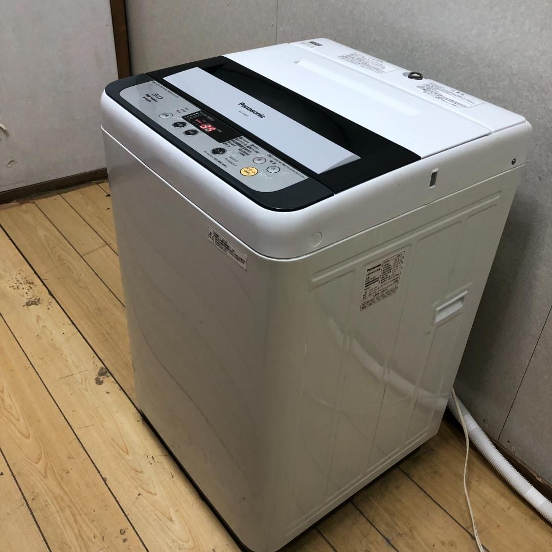 Panasonic パナソニック 洗濯機 5.0kg NA-F50B7 中古 動作品 縦型 全